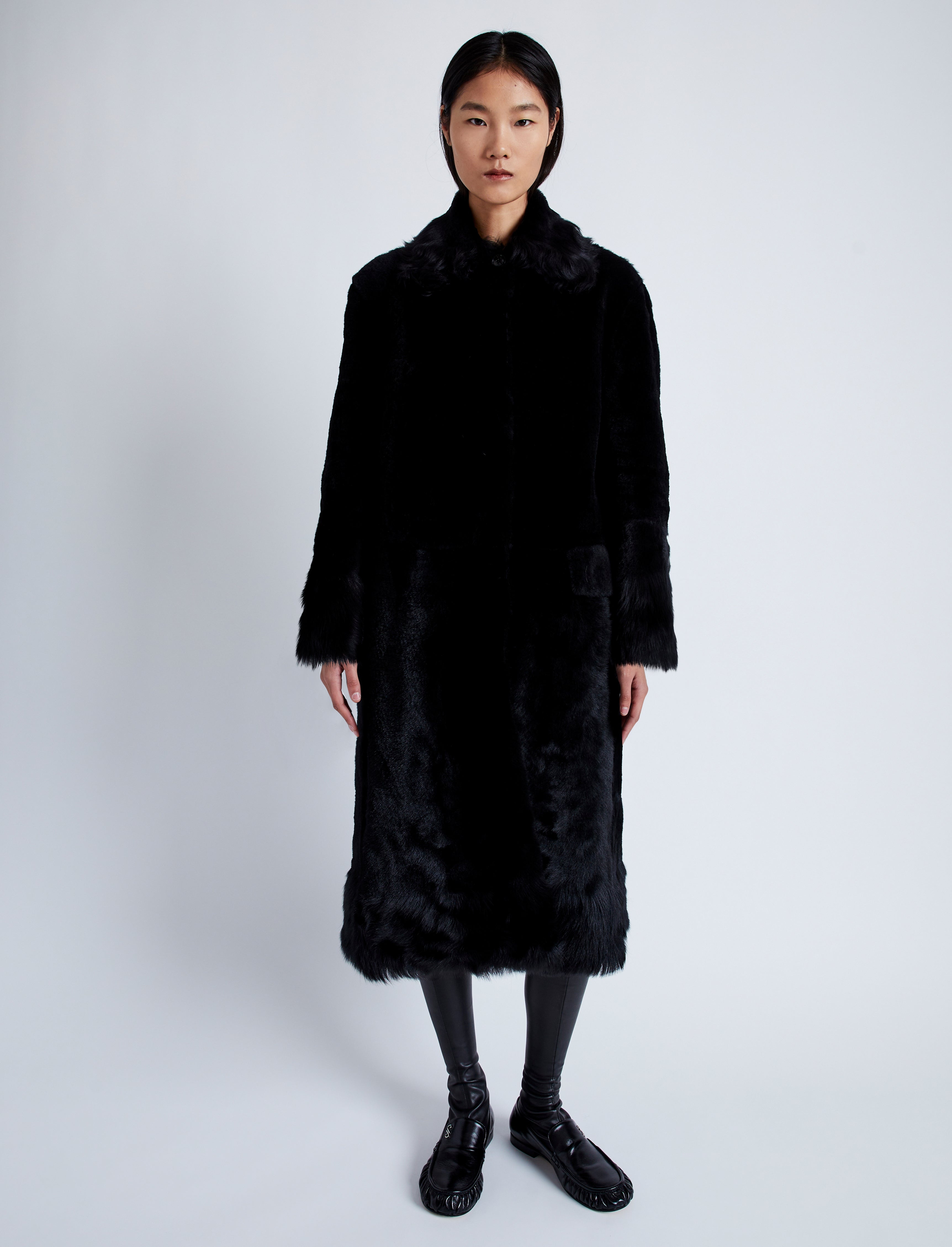 Fiona Coat in Shearling - 2