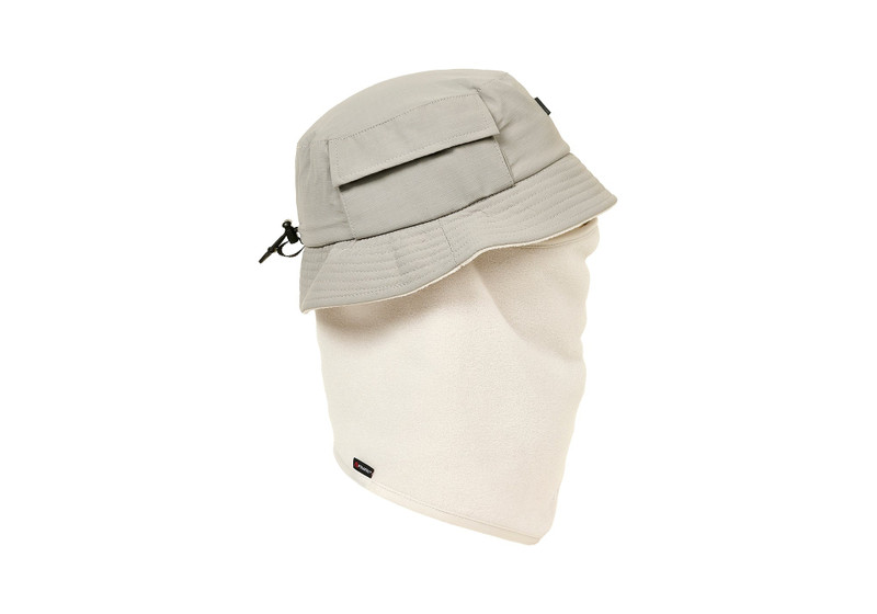 PALACE POLARTEC CORDURA MASK BUCKET GREY outlook