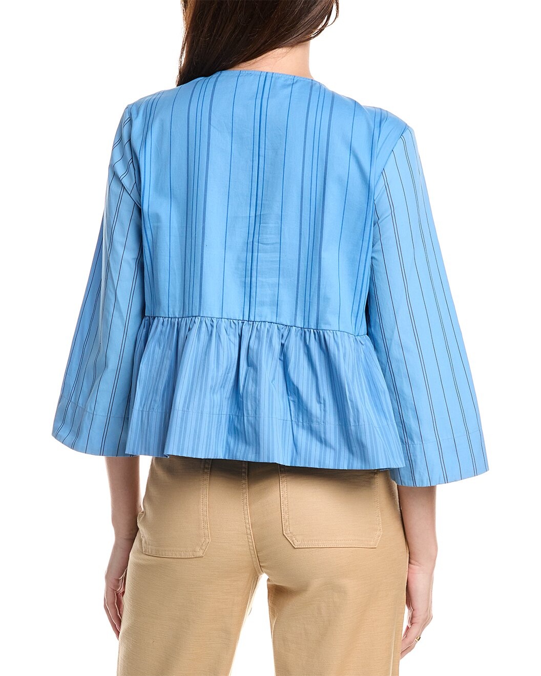 GANNI Peplum Blouse - 2