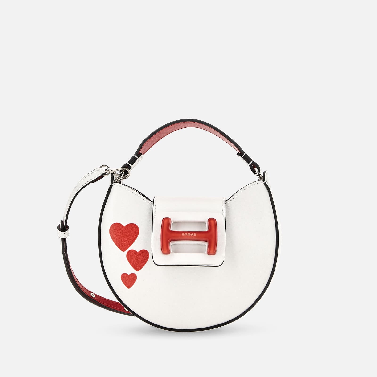Hogan H-Bag Mini - Valentine's Day Red White - 1