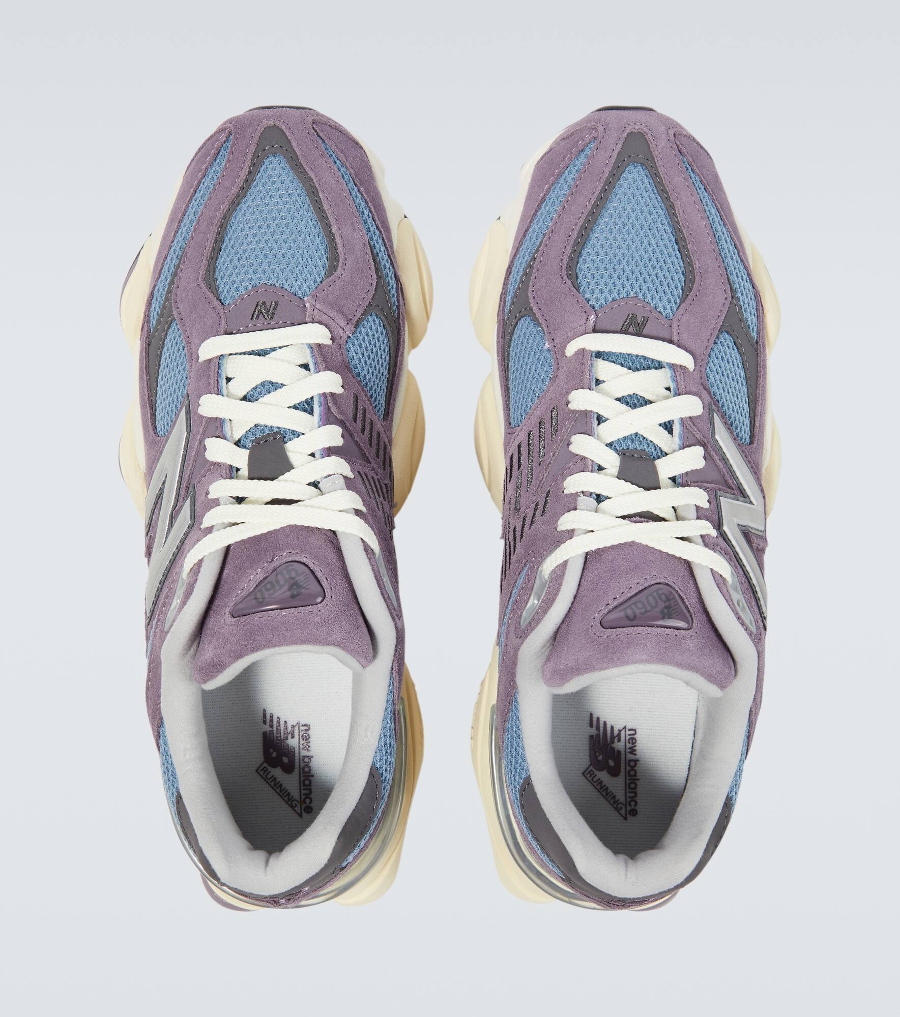 9060 leather sneakers - 4