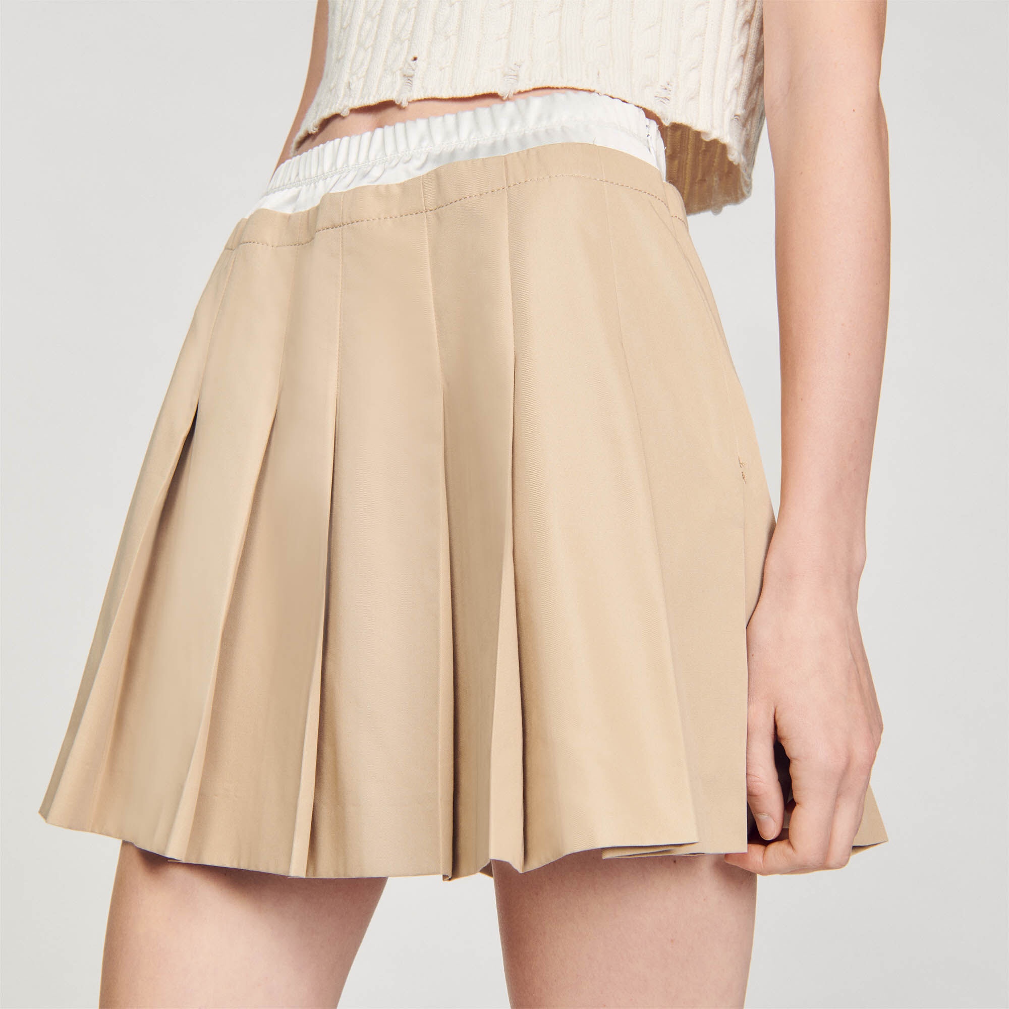 PLEATED SKIRT - 4