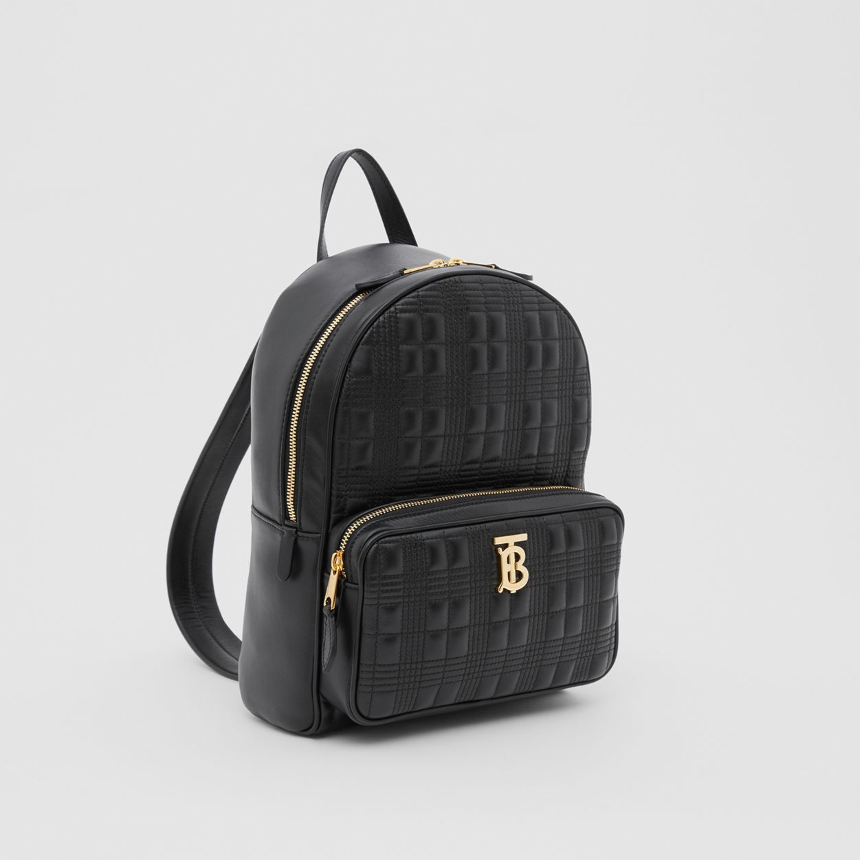 Quilted Check Lambskin Backpack - 7