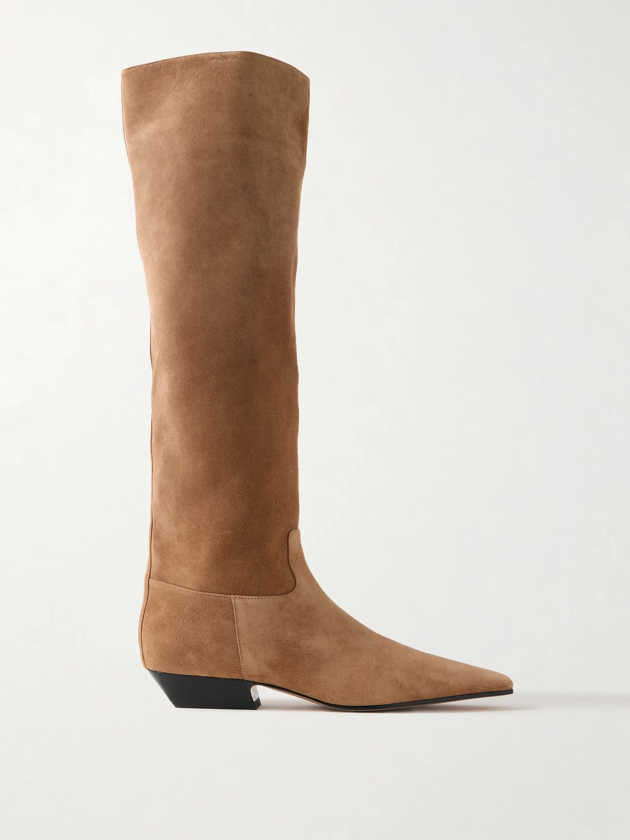 Marfa Suede Knee Boots - 1