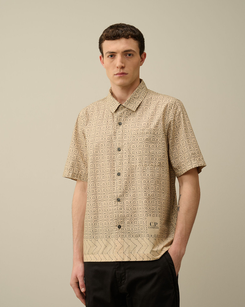 C.P. Company Popeline Baja Print Shirt outlook