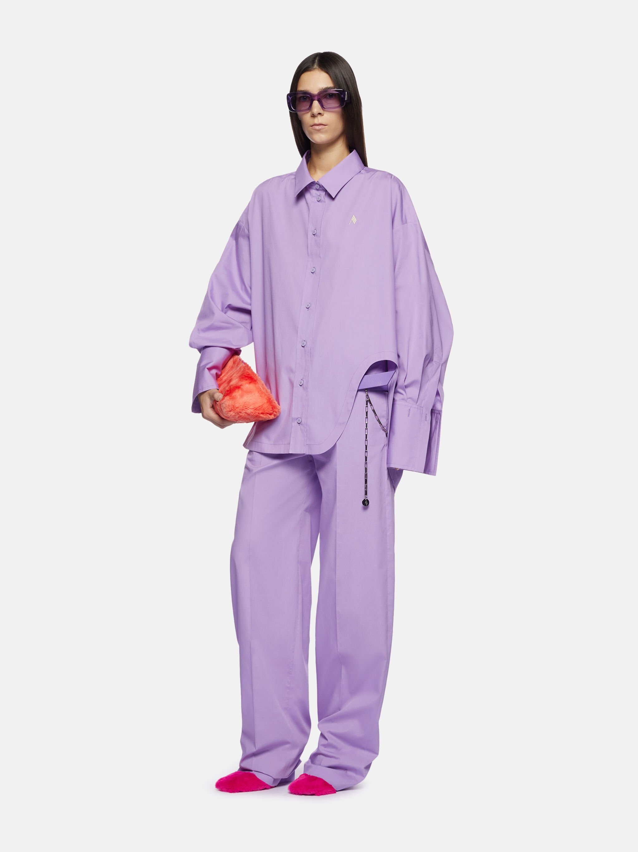 ''DIANA'' LAVENDER SHIRT - 2