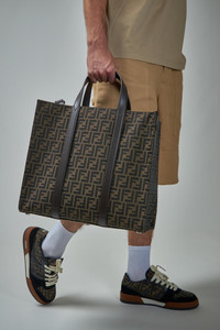 FENDI FF Jacquard Shopper | labelsfashion | REVERSIBLE
