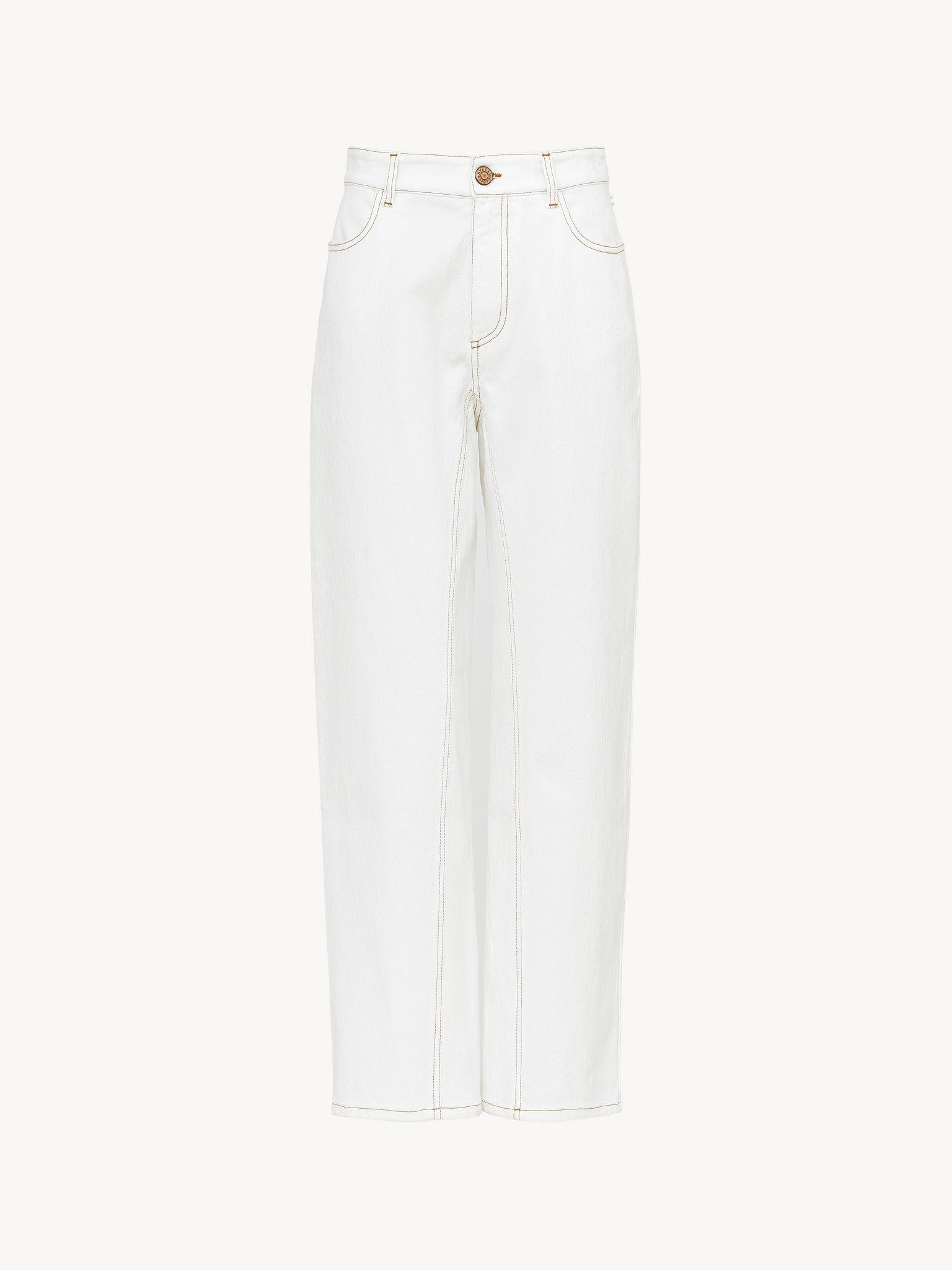 DENIM CARGO PANTS - 2