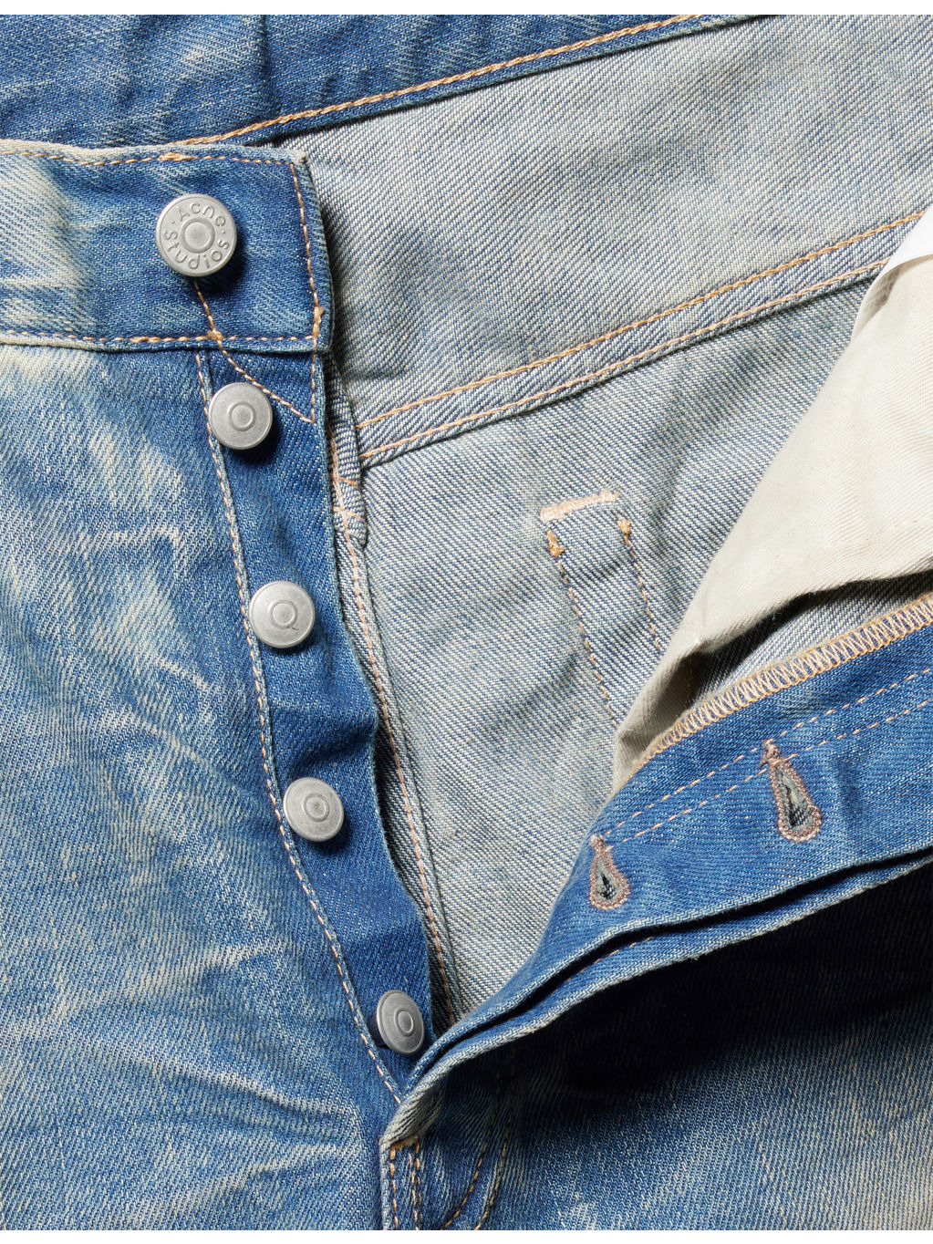 Distressed Loose-Fit Denim Shorts - 6