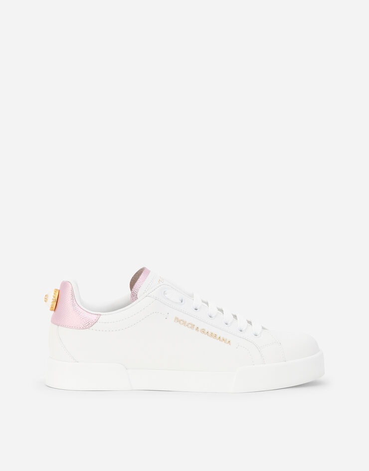 Portofino sneakers in nappa calfskin with lettering - 1