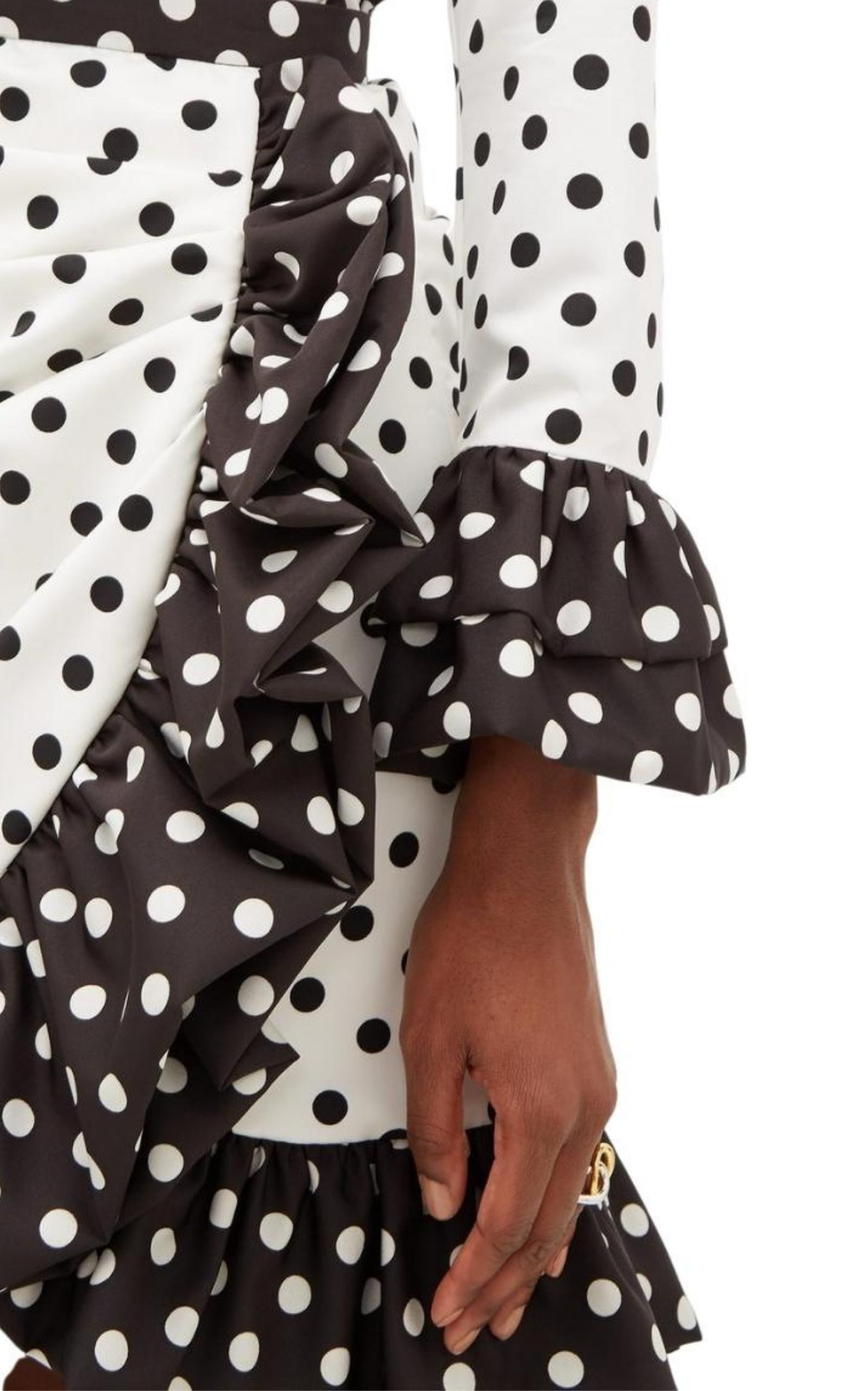 Ruffled polka-dot skirt - 2