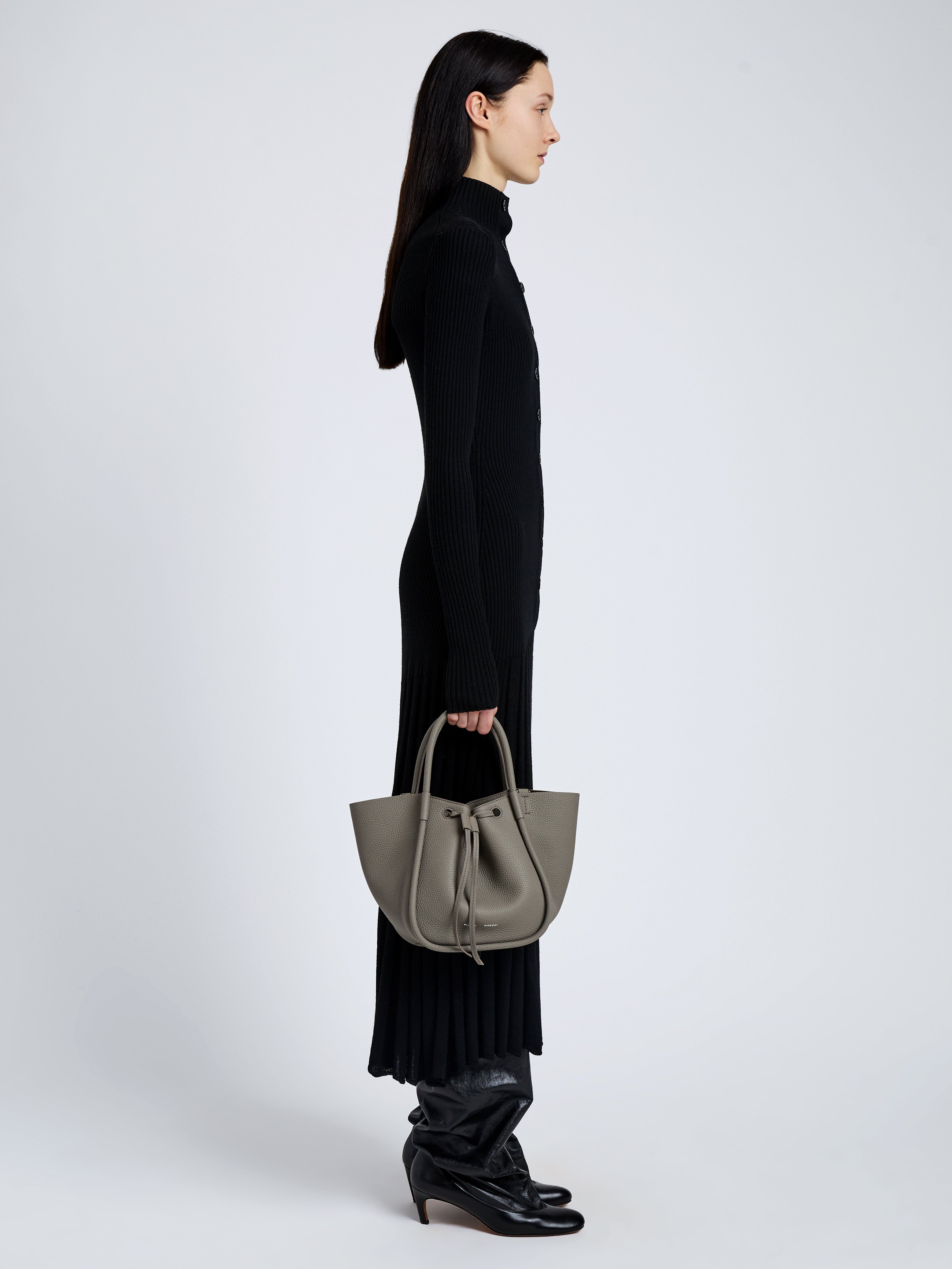 Small Ruched Tote - 6