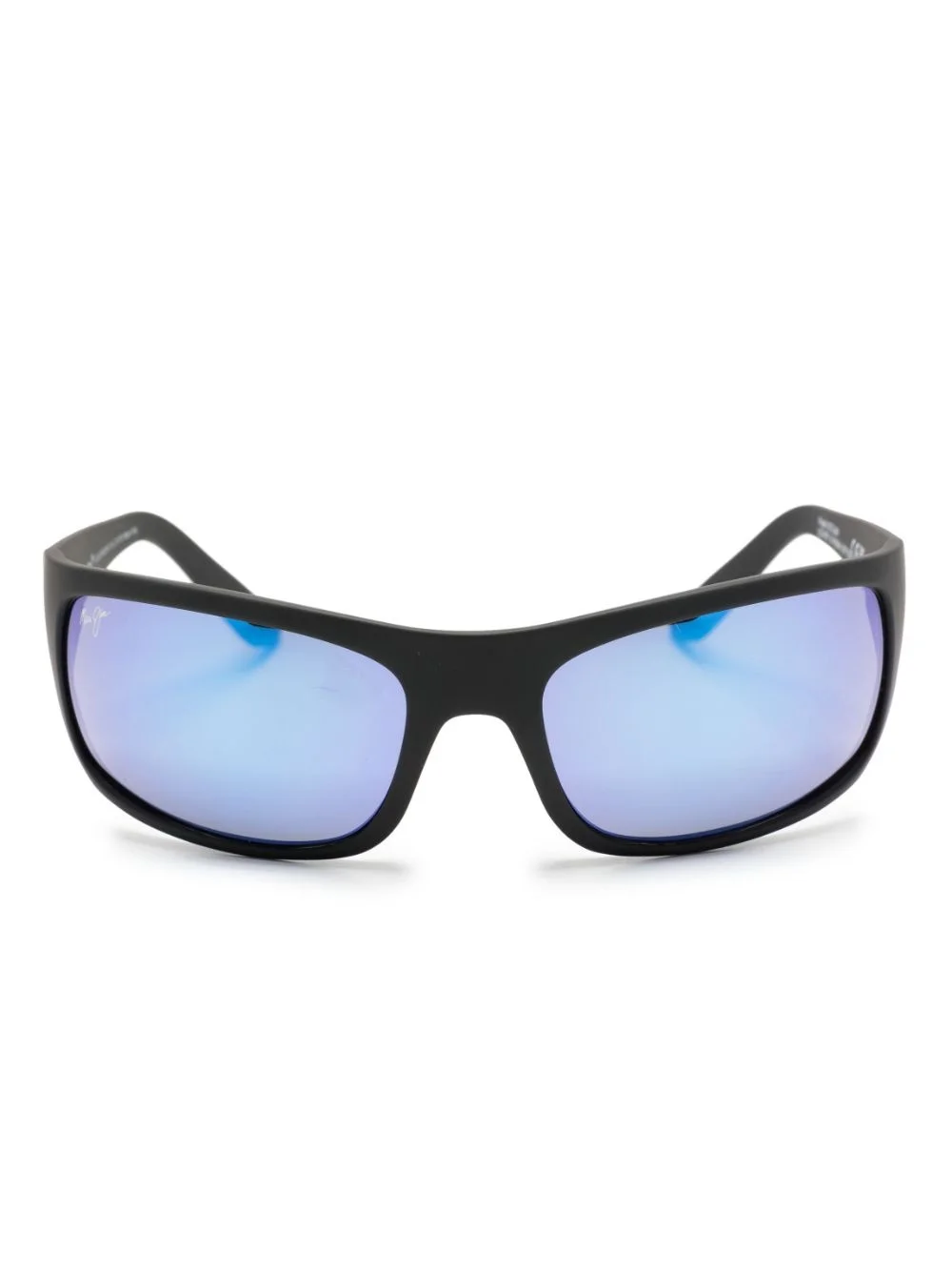 mirrored rectangle-frame sunglasses - 1