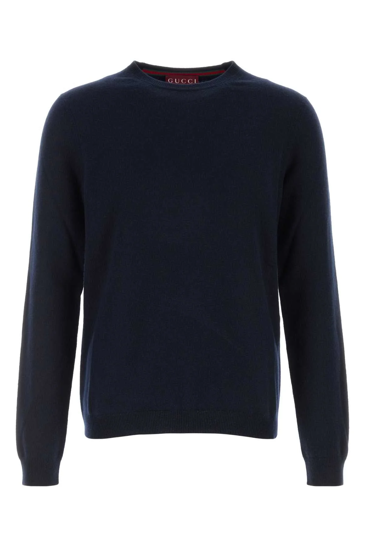 Gucci Men Midnight Blue Cashmere Sweater - 1