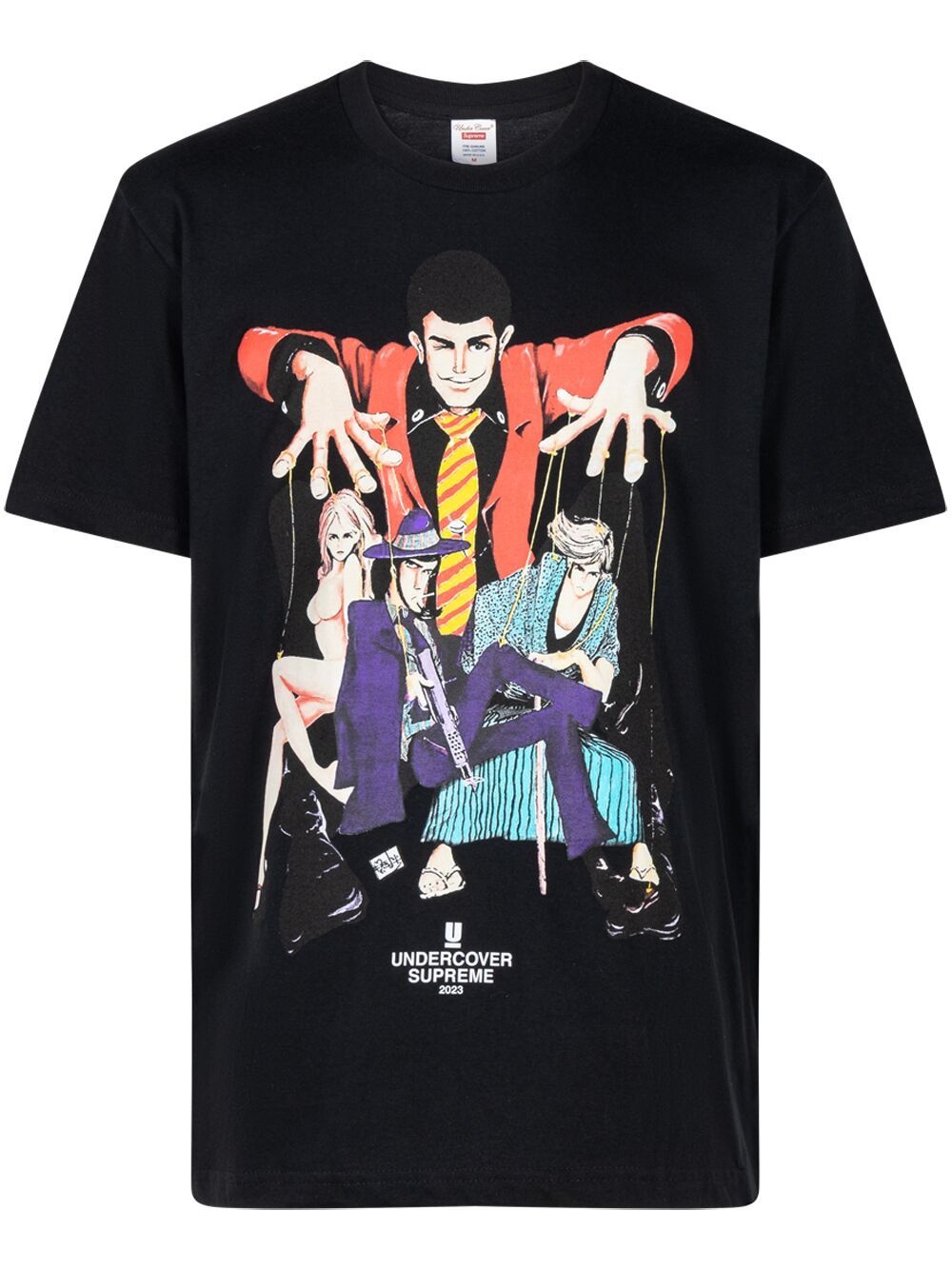 Supreme x Undercover Lupin cotton T-shirt