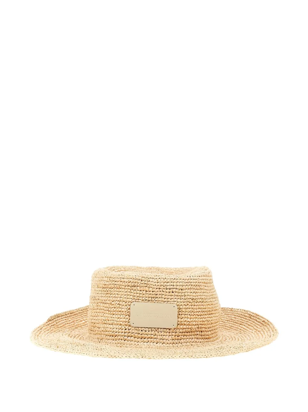 woven sun hat - 1