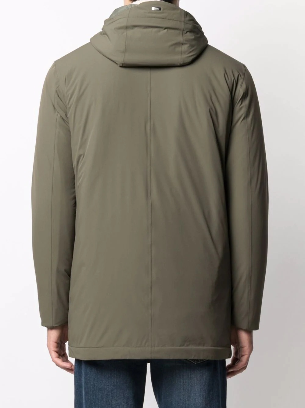 zip-fastening hooded jacket - 4