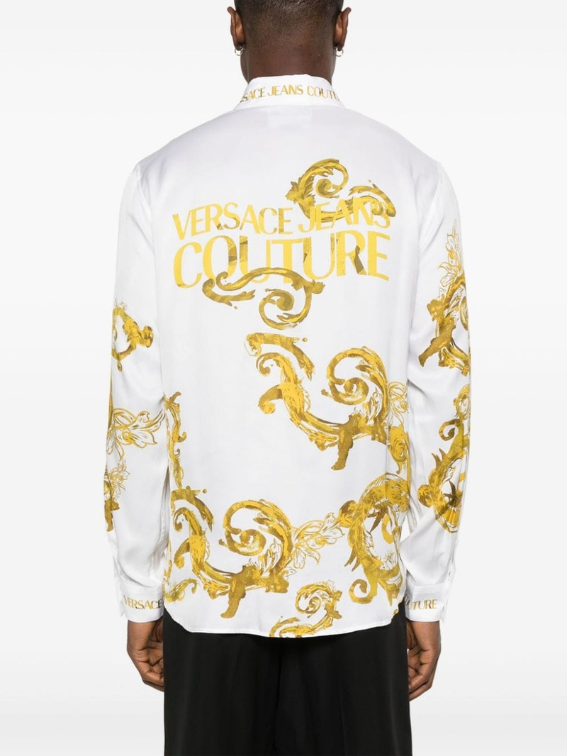 Watercolour Couture-print shirt 4