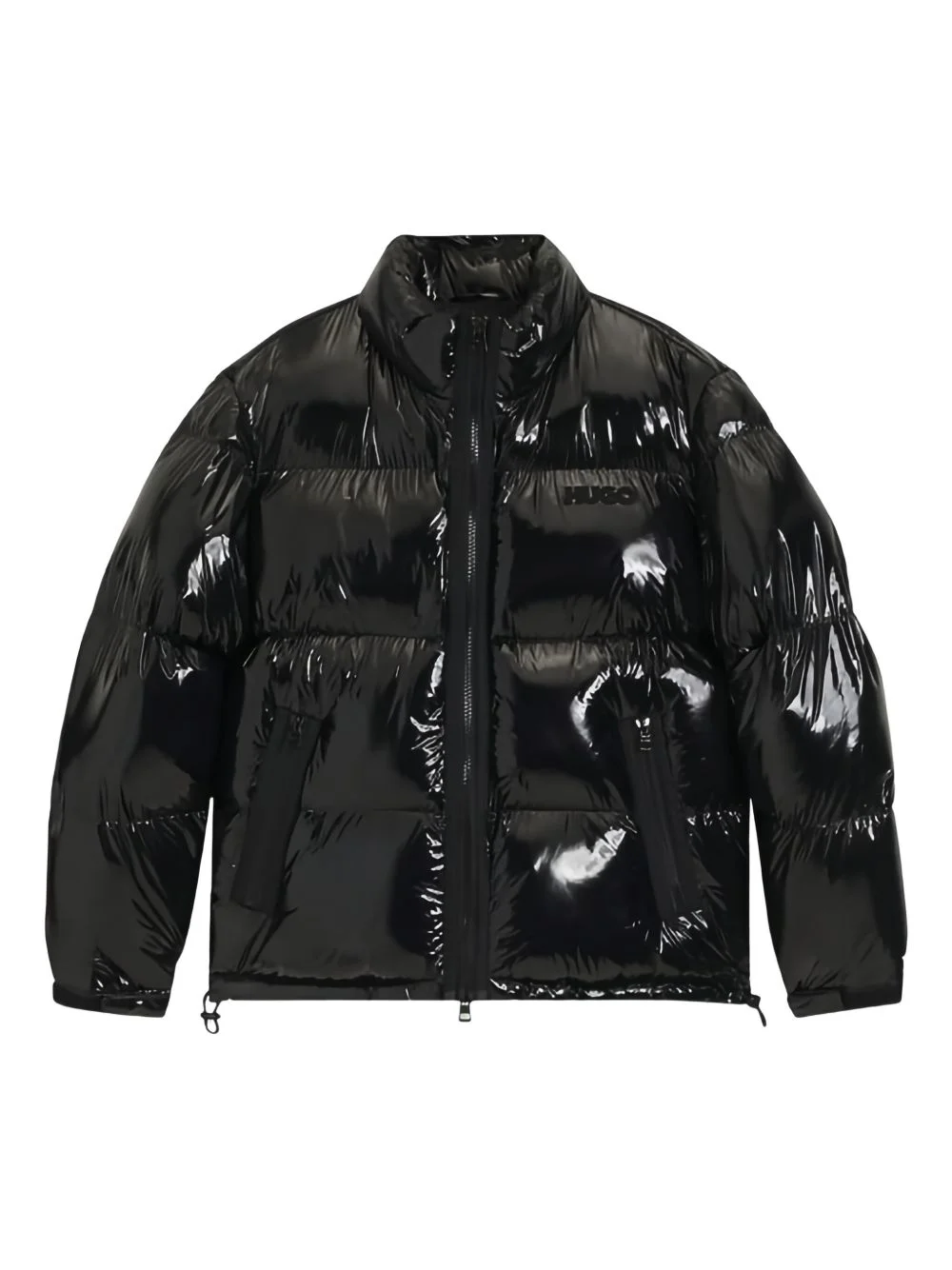 adjustable-hem padded jacket - 1