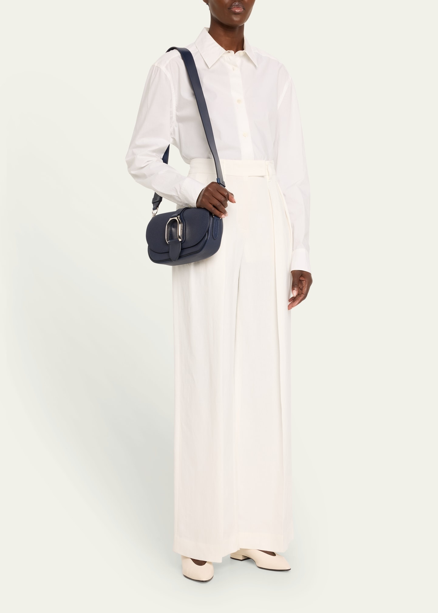 Welington Flap Leather Shoulder Bag - 5