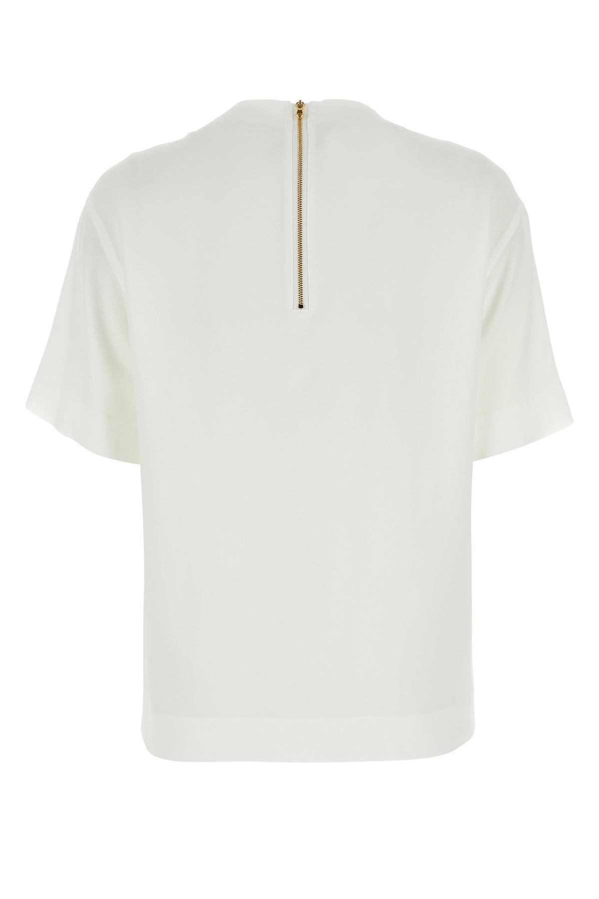White crepe t-shirt - 2