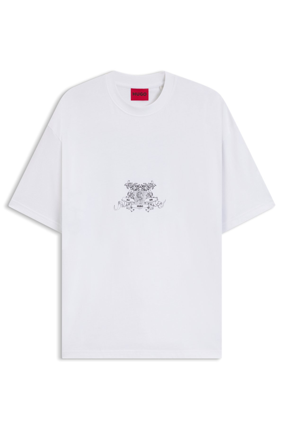 COTTON-JERSEY T-SHIRT WITH COLLECTION GRAPHIC - 1