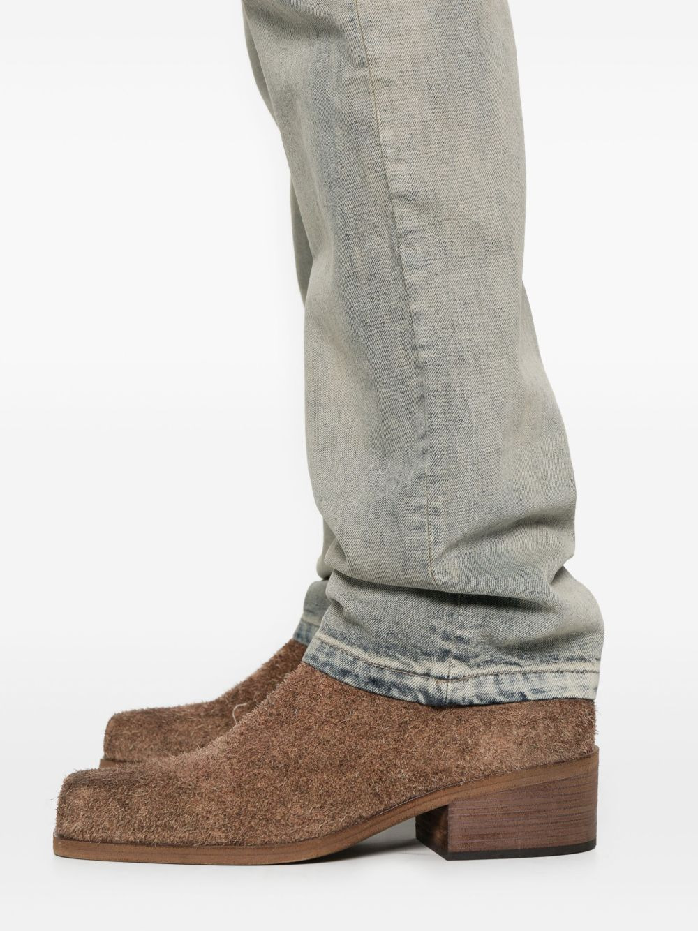 stitching-details jeans - 5
