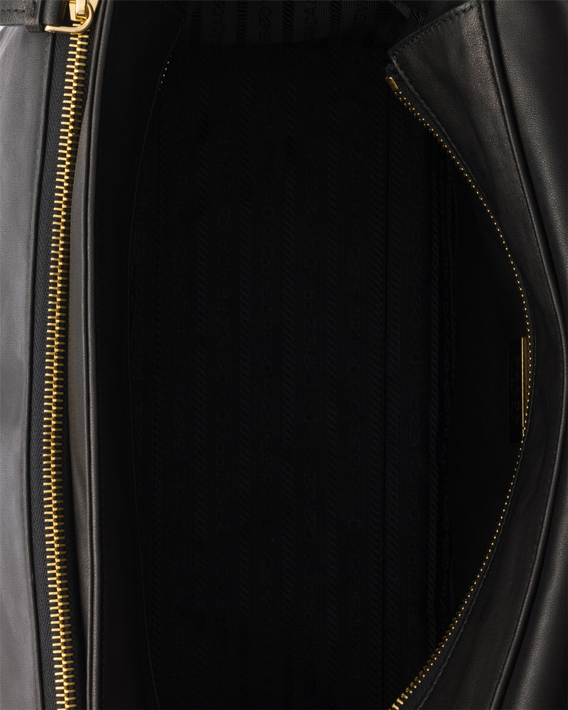 Prada Explore large nappa leather shoulder bag with flap 5