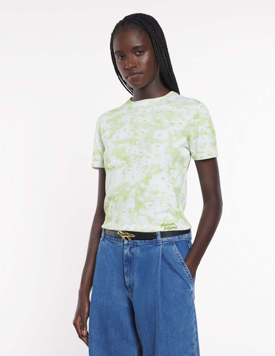 PHOTOGRAPHIC DAISY FIELDS RINGER TEE-SHIRT - 3
