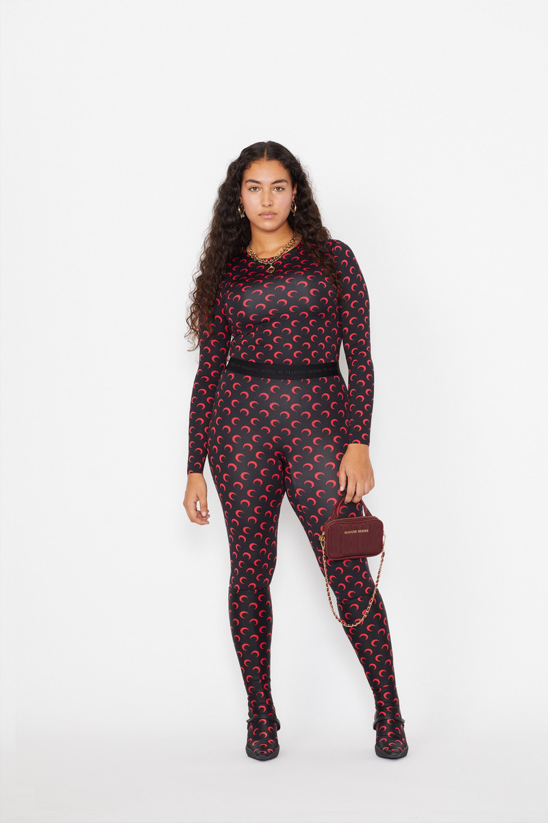 Marine Serre Second Skin Moon Top outlook