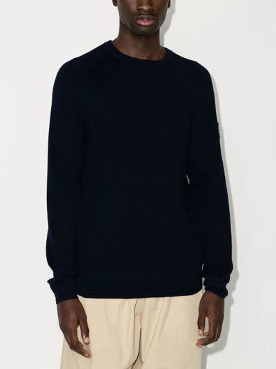 Belstaff crew neck jumper outlook