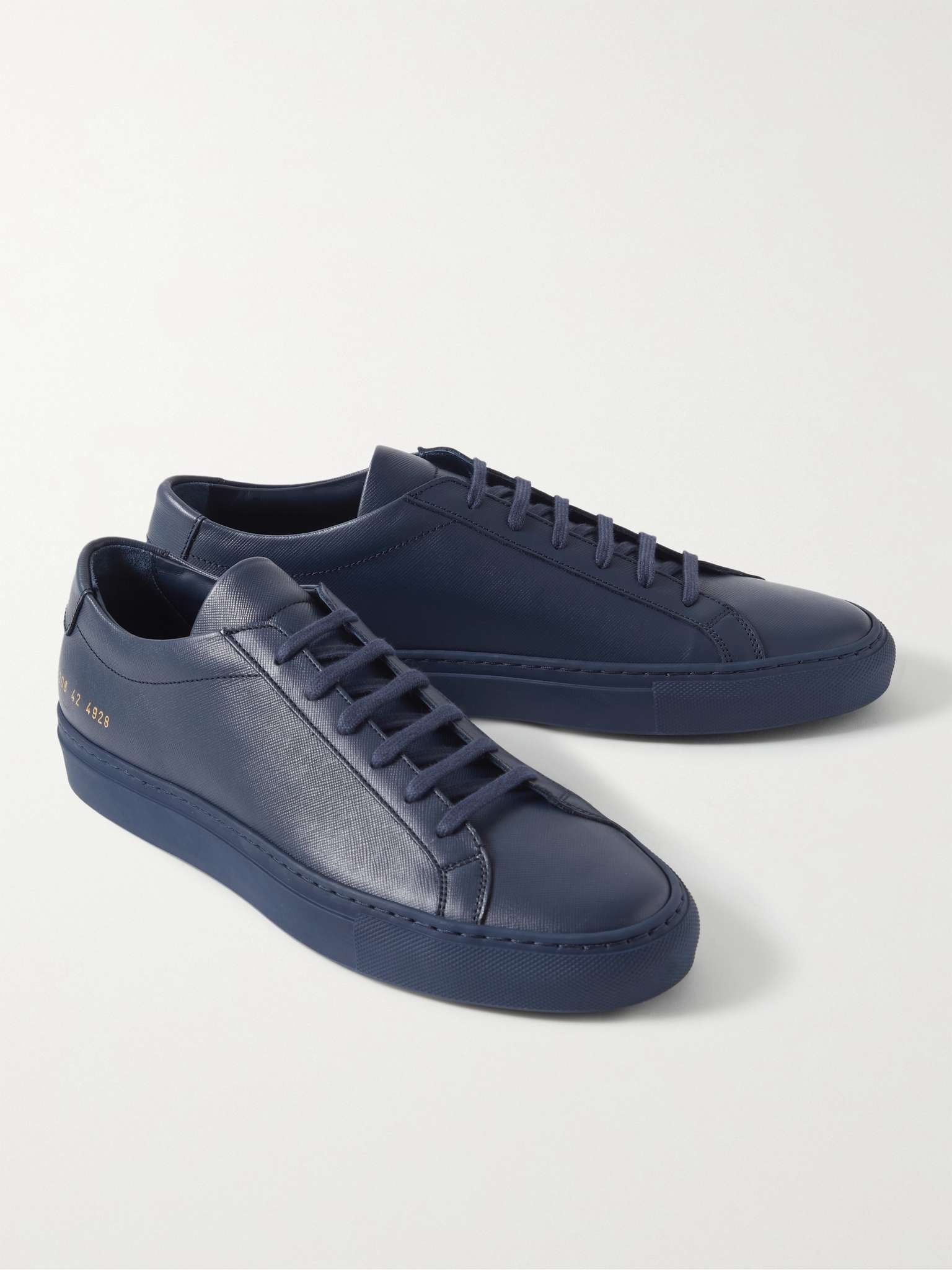 Original Achilles Saffiano Leather Sneakers - 4