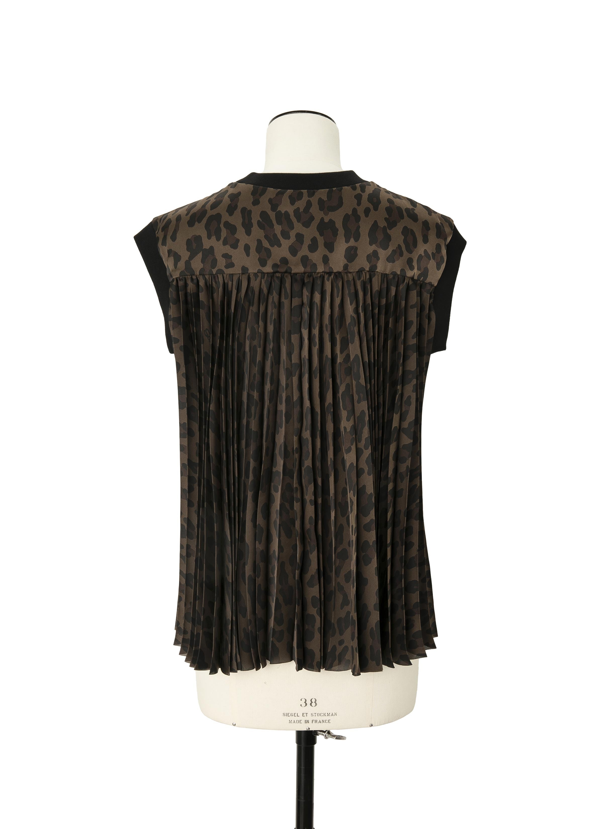 Leopard Print x Cotton Jersey T-Shirt - 4