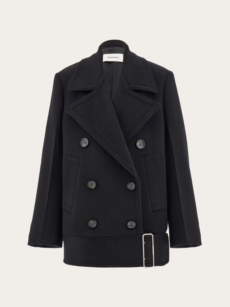 모직과 캐시미어 peacoat - 1