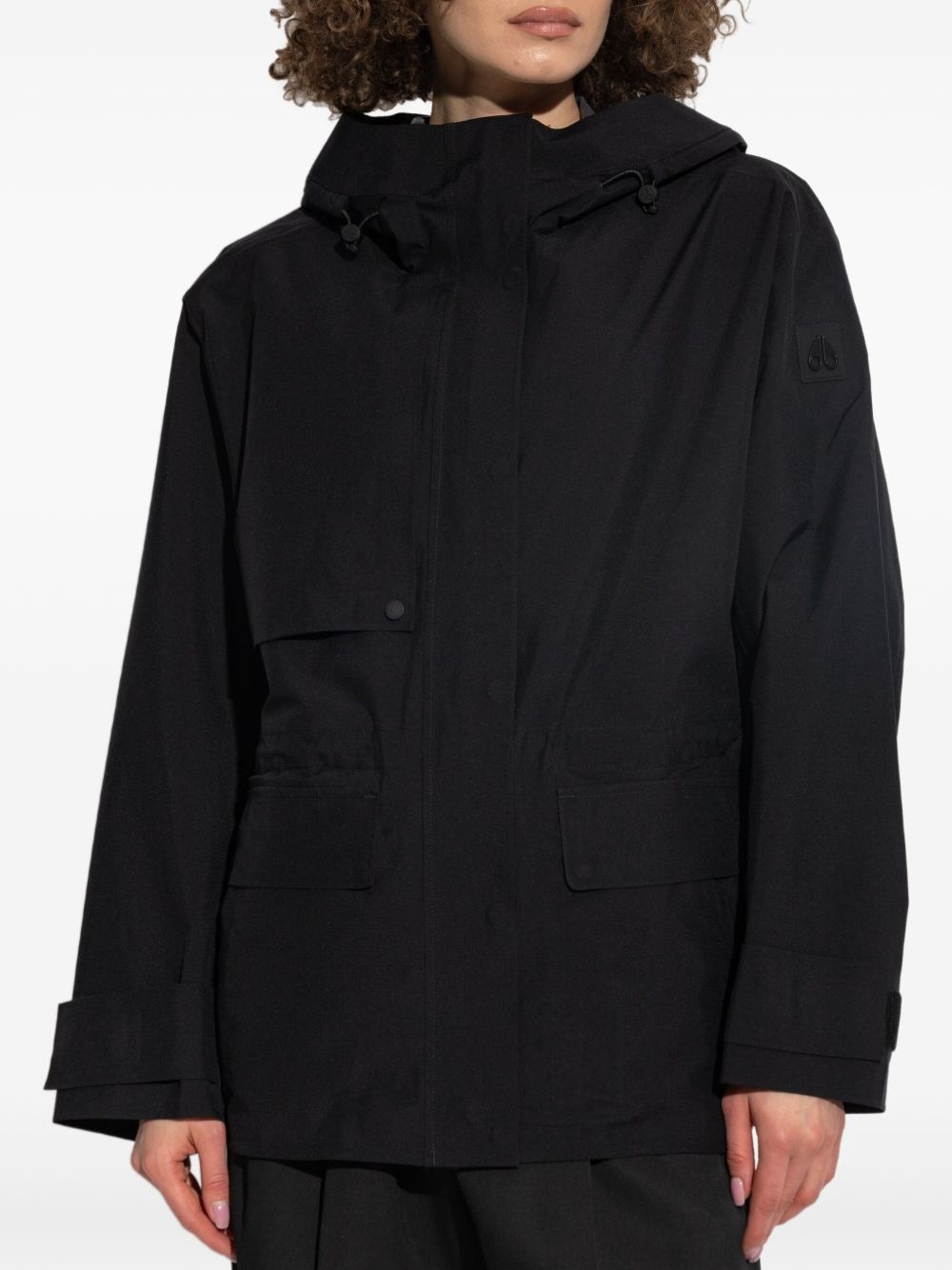 logo-appliqué jacket - 3