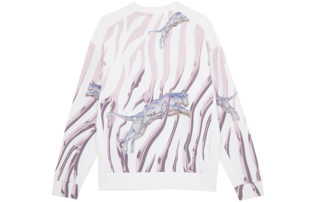 PUMA x SORAYAMA Sweatshirt 'White Pink Sliver' 622614-02 - 2