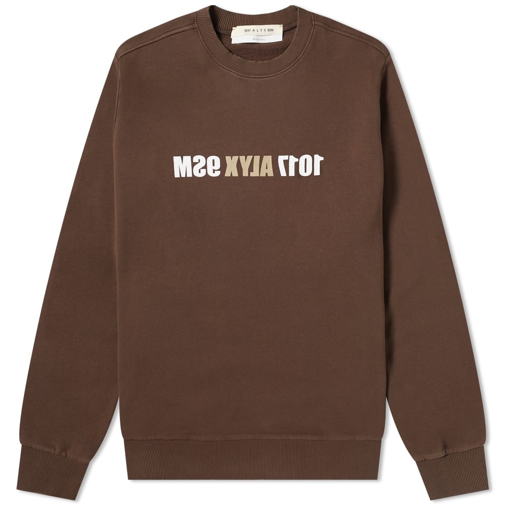 1017 ALYX 9SM Reverse Logo Crew Sweat - 1