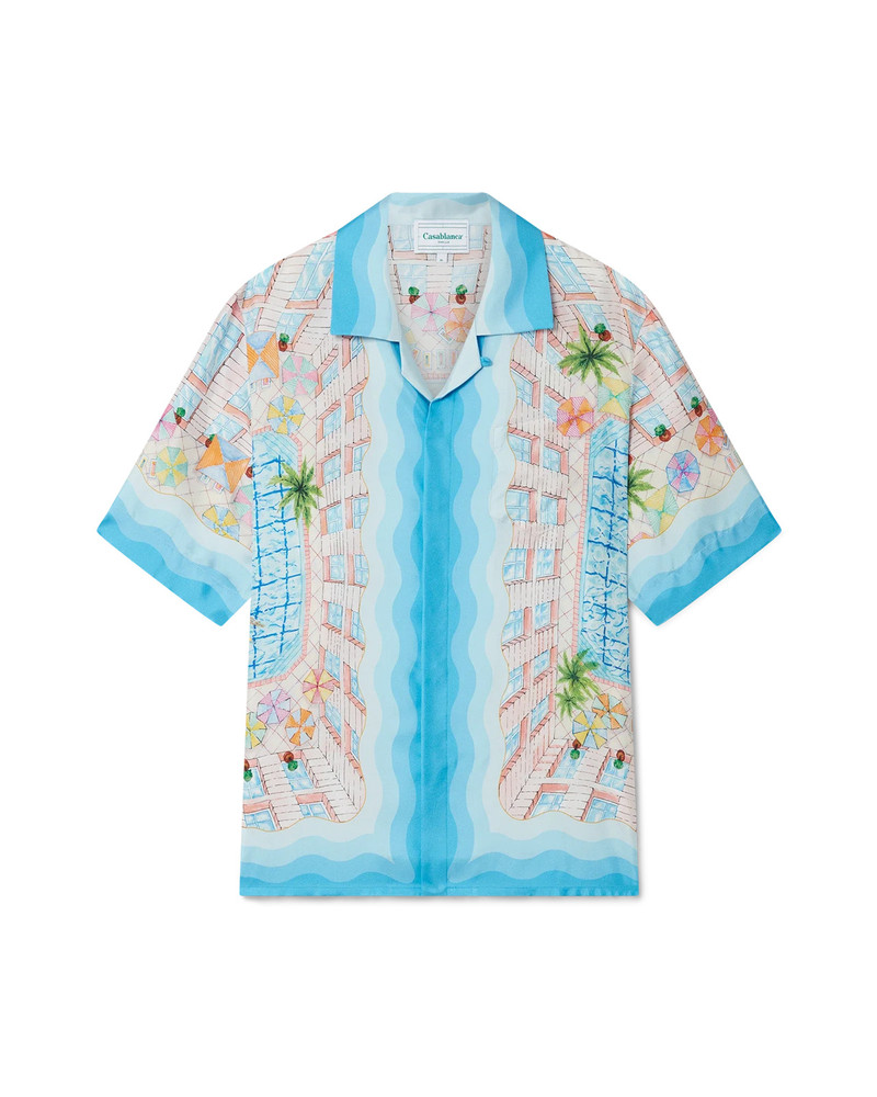 Le Plongeon Silk Shirt | Casablanca Paris 1