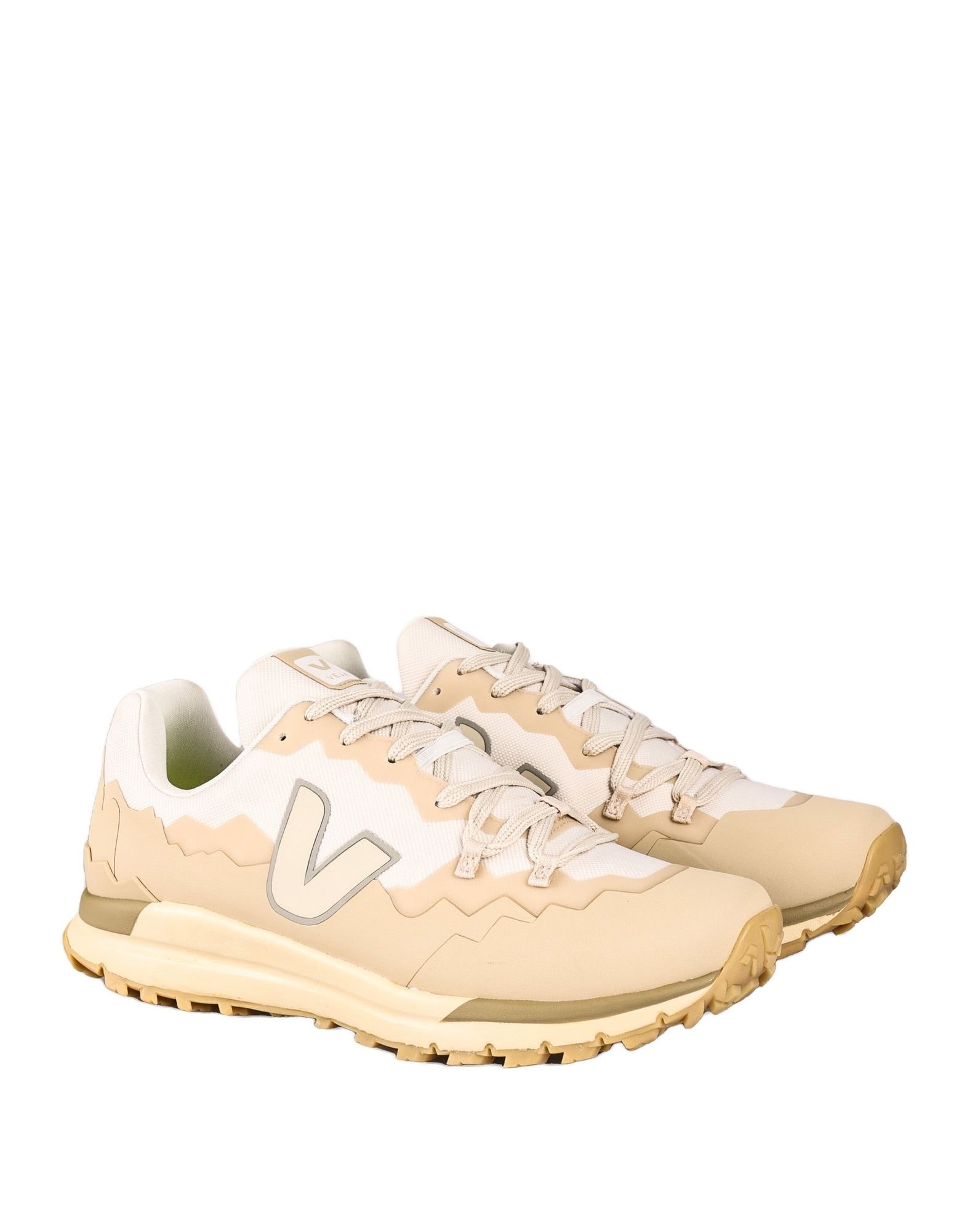 Beige Men's Sneakers - 2