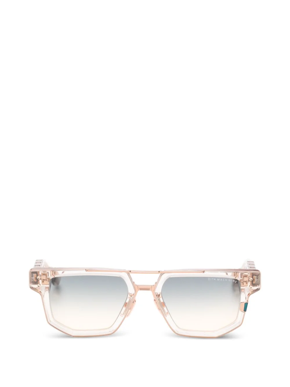 Mach Nine geometric-frame sunglasses - 1