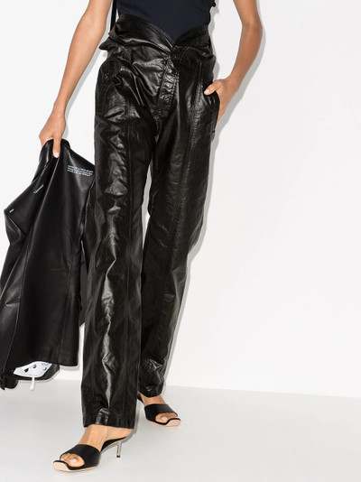 Y/Project open-fly look trousers outlook