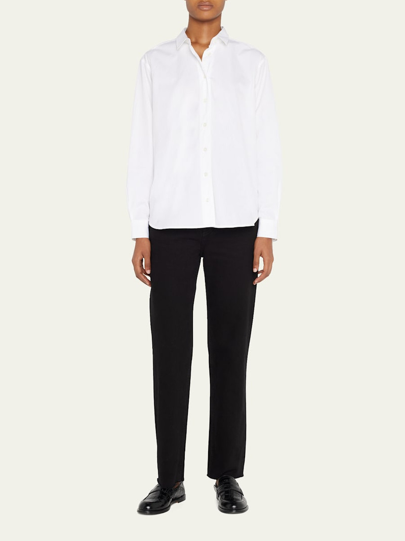 TOTEME Organic Cotton Button-Front Shirt outlook