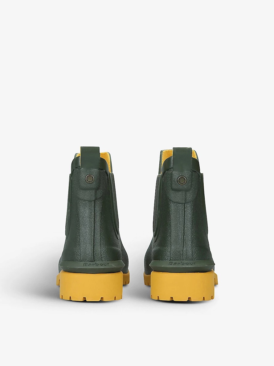 Wilton rubber Chelsea wellington boots - 4