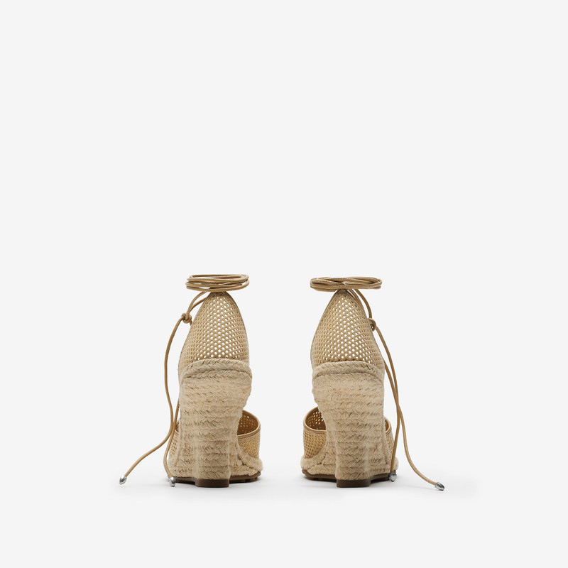 메시 플런저 Espadrilles 4