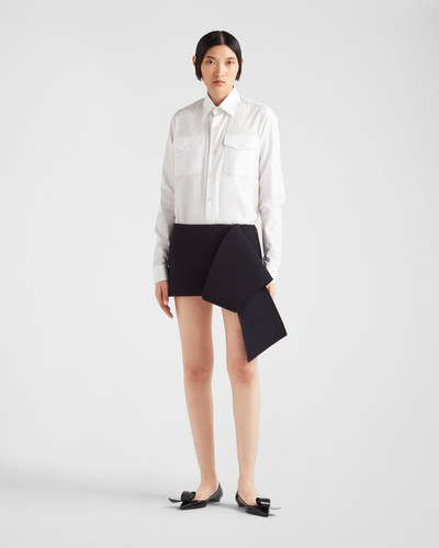 Prada Cloth miniskirt outlook