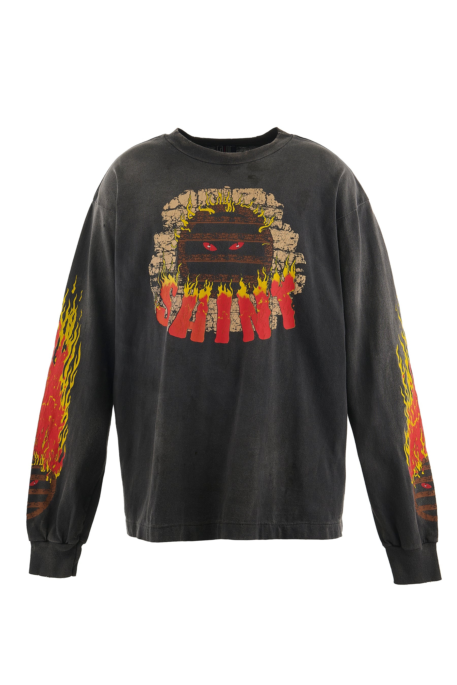 LS TEE/LIVE IN HELL / BLK - 1