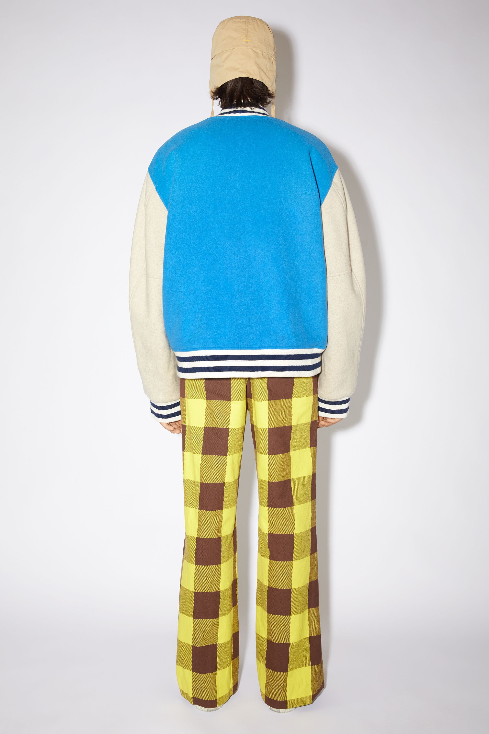 Wool blend jacket - Sapphire blue - 3