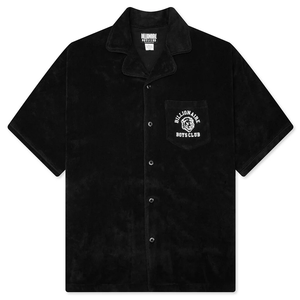 ROAM S/S WOVEN SHIRT - BLACK - 1