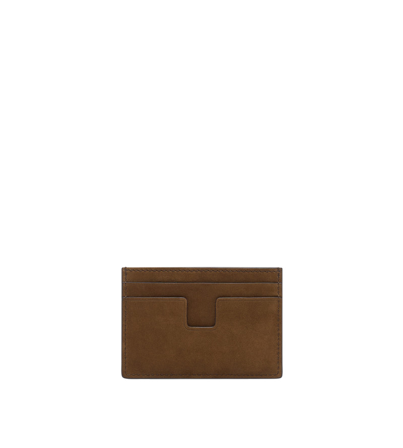 TOM FORD NUBUCK T LINE CLASSIC CARD HOLDER outlook