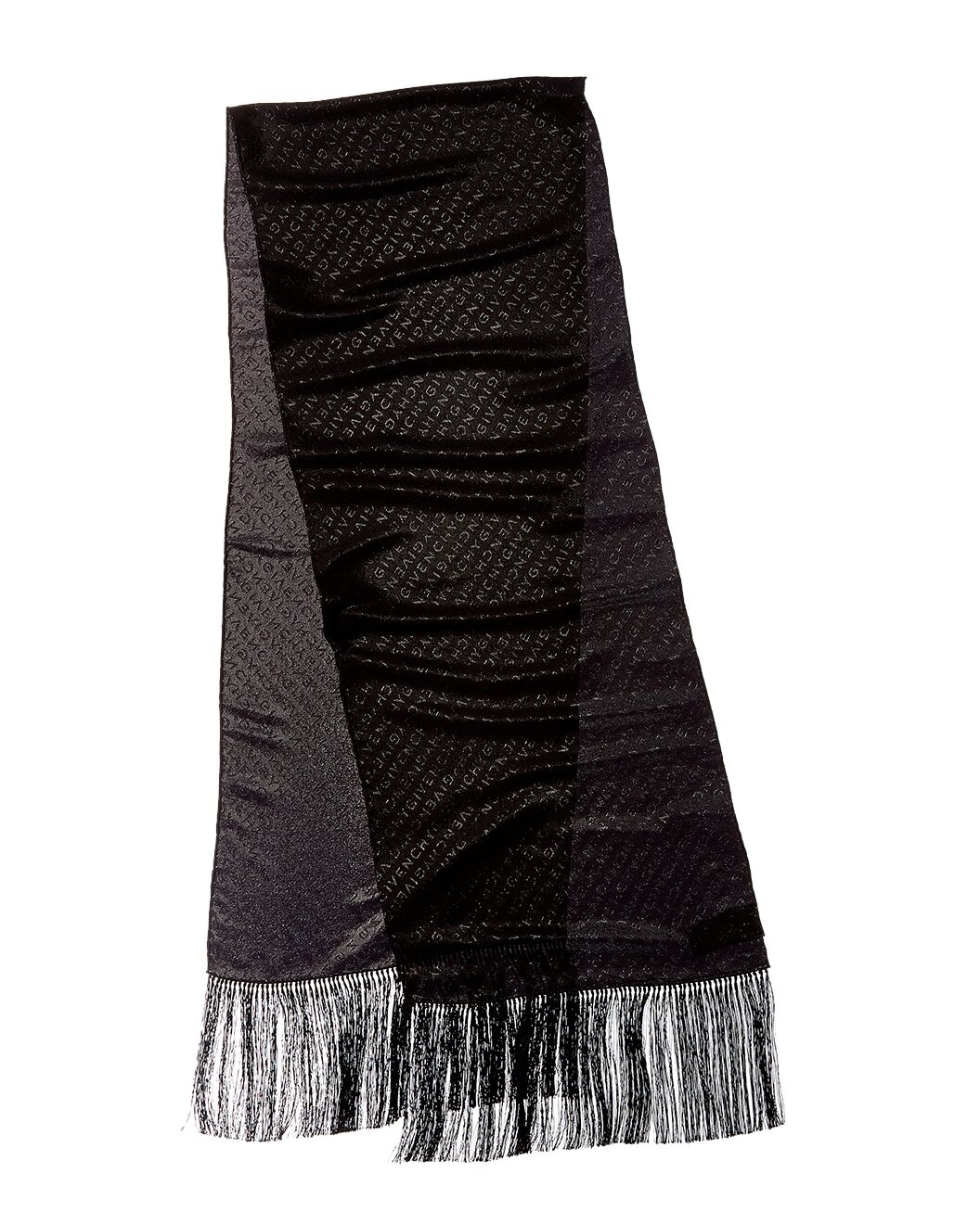 Givenchy Logo Evening Silk-Blend Scarf - 2